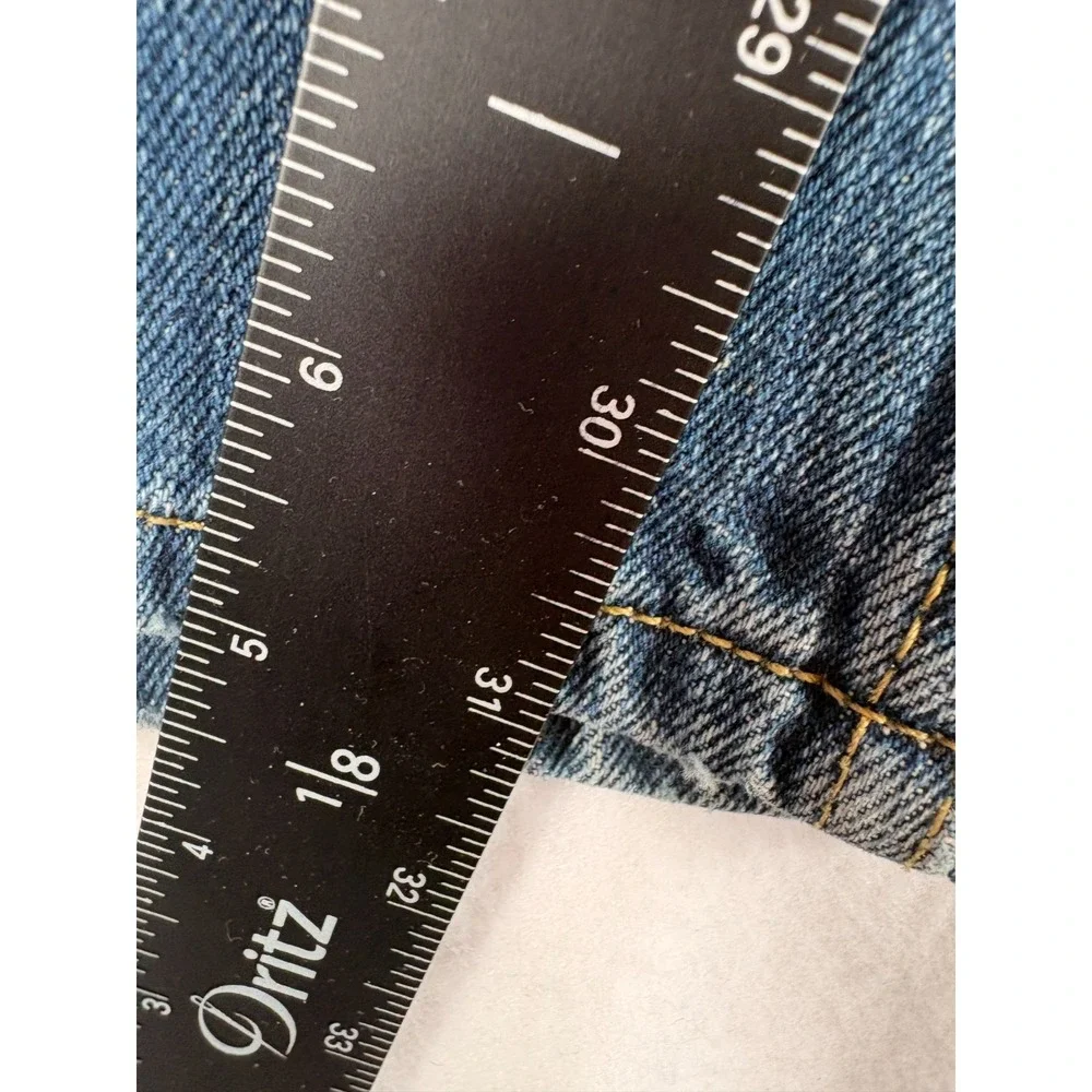 Levi's Carpenter Jeans Mens 34x32‎ (39x31.5) Blue Denim Loose Fit Straight Leg